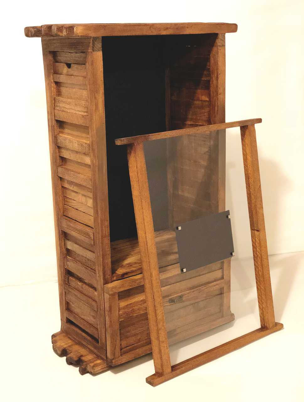 Farmhouse Display with Drawer