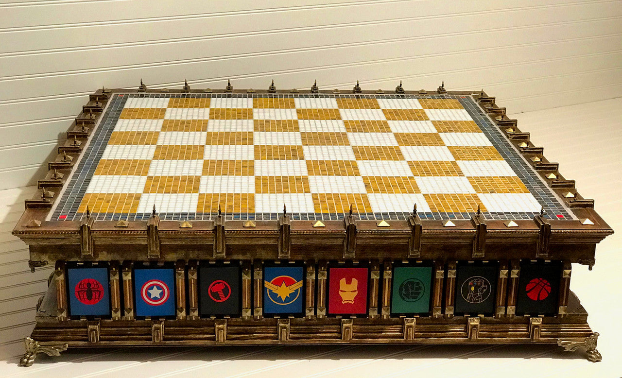Heirloom Imperial Roman Coliseum Chess Board