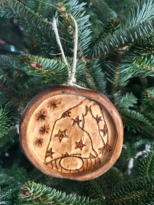 Starry Star Hat Gnome Christmas Ornament