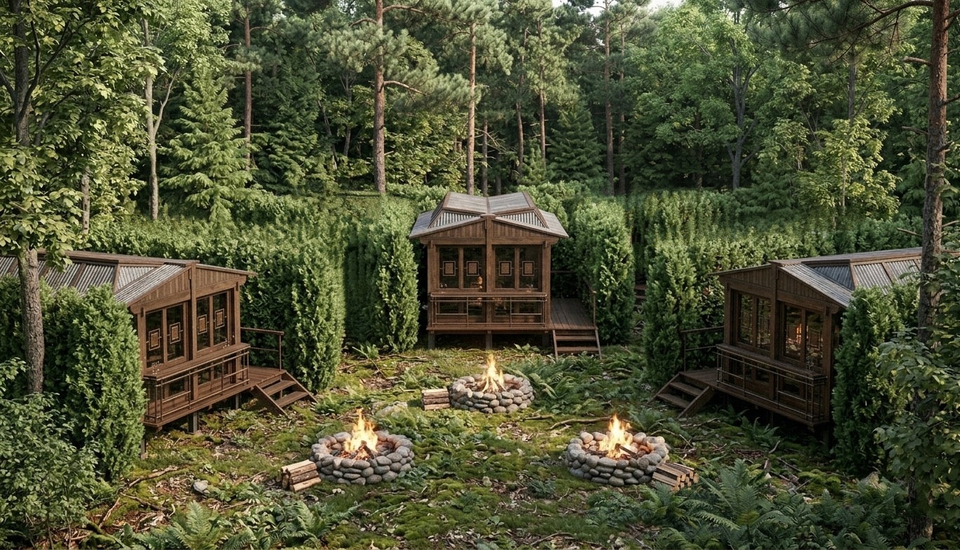 Solid Wood Outdoor Studio Structure | The Farm Mechanic