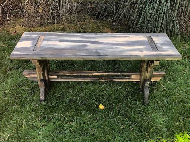 Contemporary Garden Bench - 48"