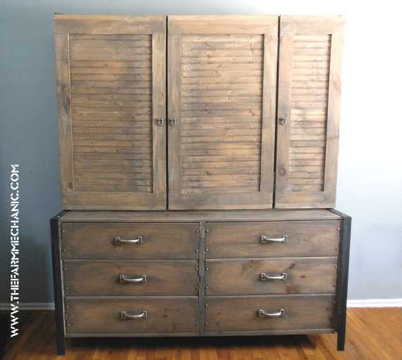 Farmhouse Dresser and Shoe Closet
