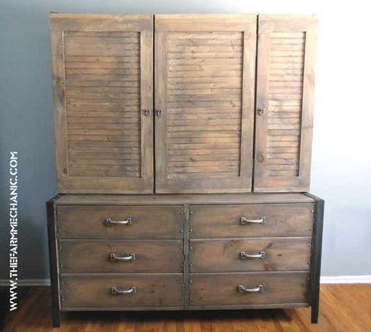 Farmhouse Dresser and Shoe Closet