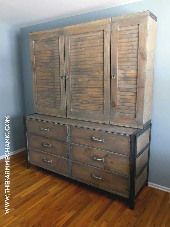 Farmhouse Dresser and Shoe Closet