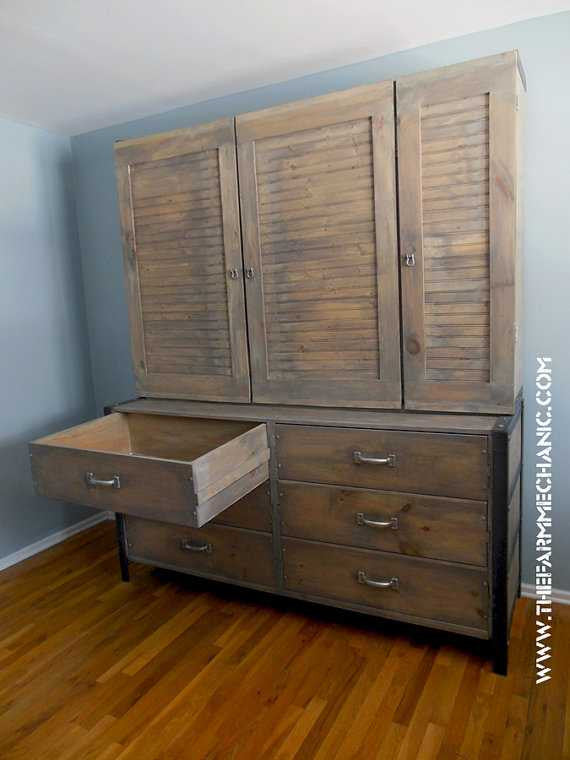 Farmhouse Dresser and Shoe Closet