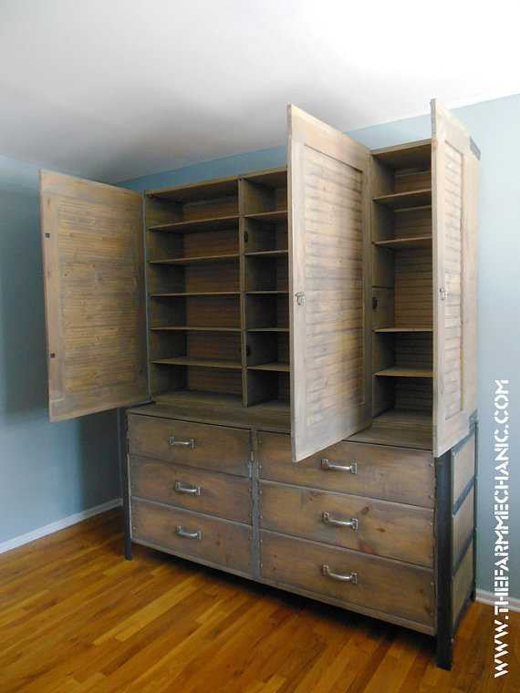 Farmhouse Dresser and Shoe Closet