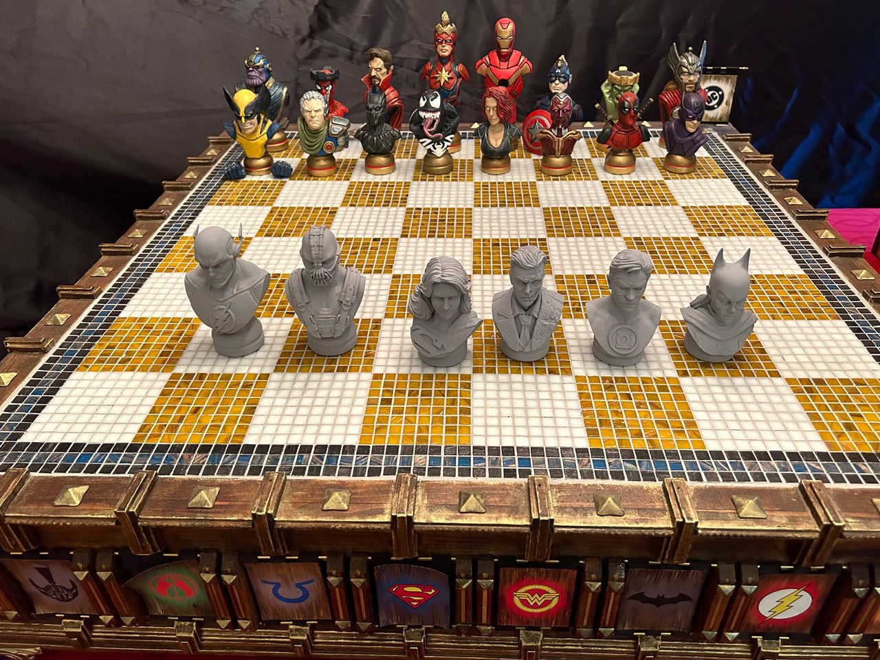 Heirloom Imperial Roman Coliseum Chess Board