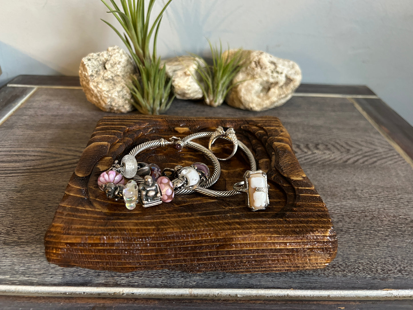 Sculptured Jewelry Tray – Small Square