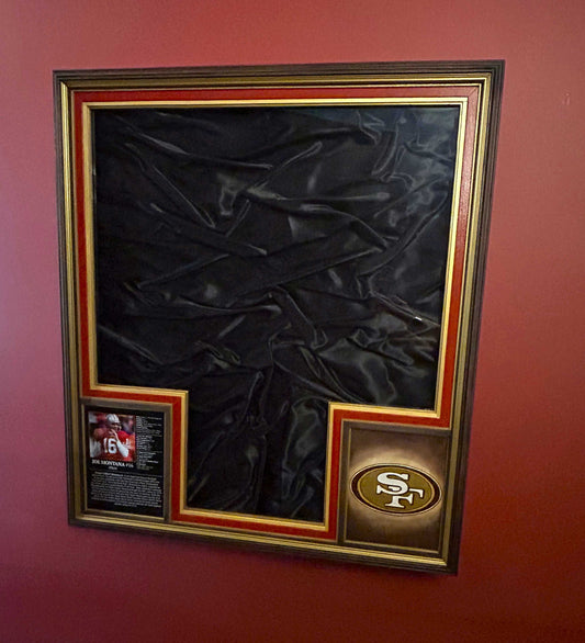 Joe Montana - Custom Jersey Display Case