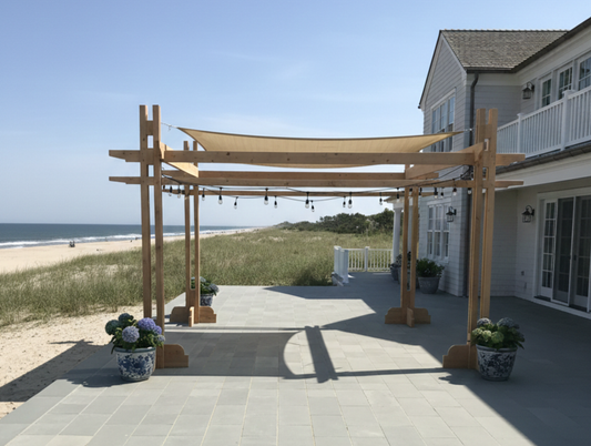 TFM Free Standing Pergola  Modular Outdoor Shade Structure