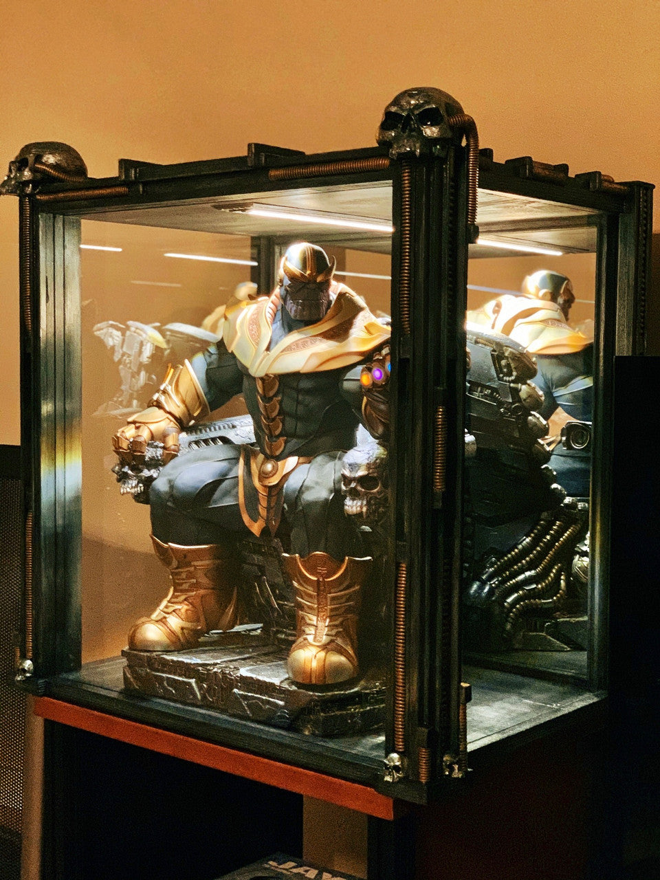Thanos On Throne Display Chamber