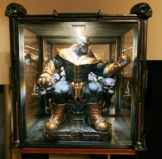 Thanos On Throne Display Chamber